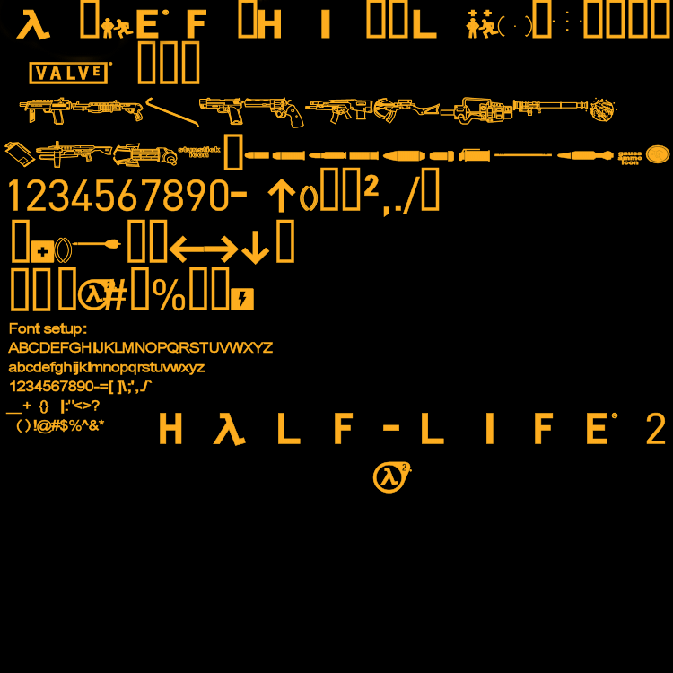 Half-Life 2 Font!!